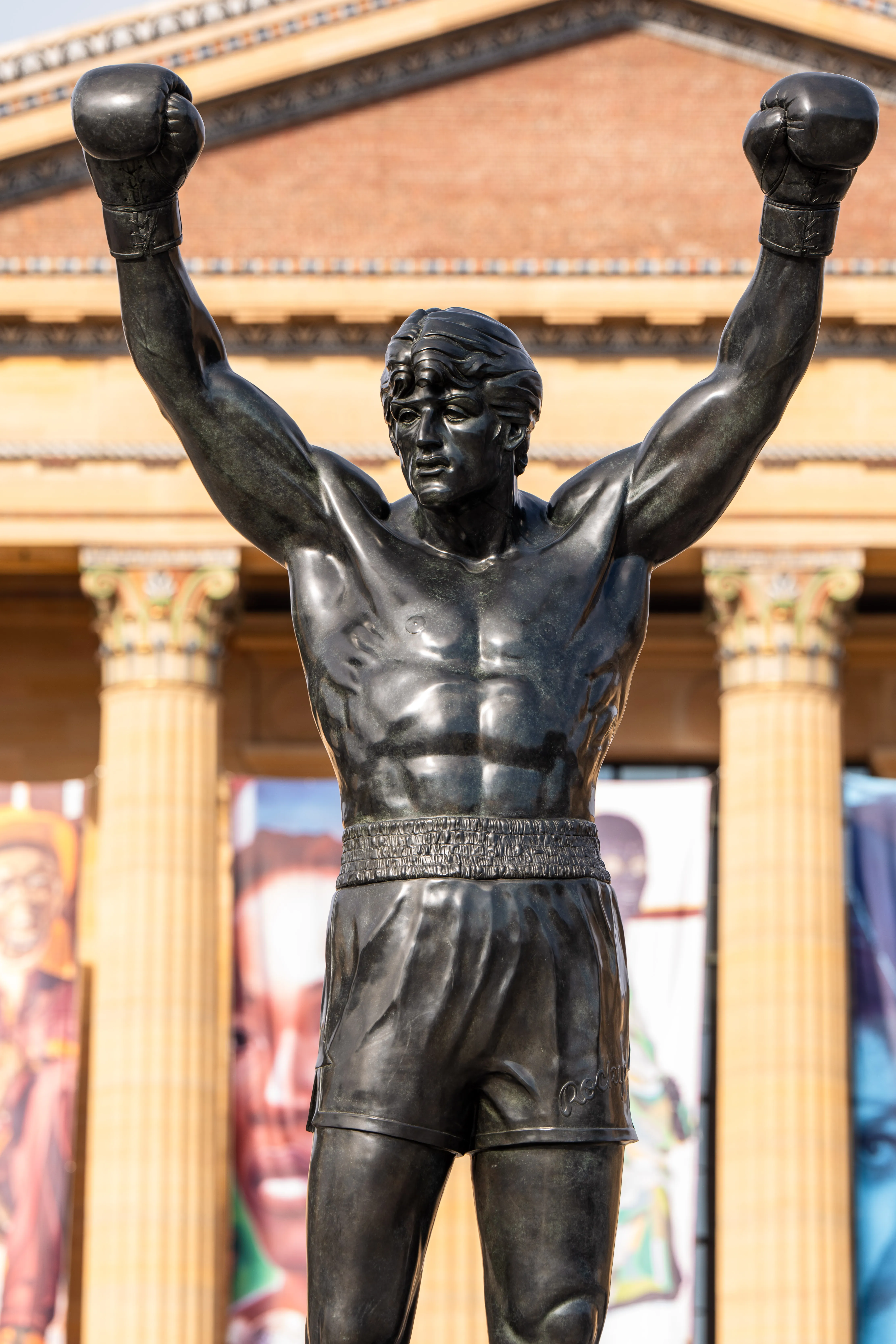 Rocky Statue